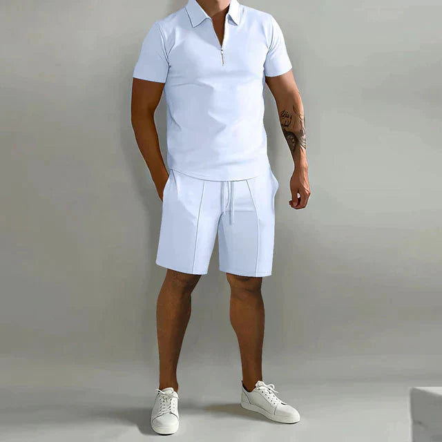 Koordinationsset | Zweiteiler | Kurzarm | Shorts-Set | Herrenbekleidung-HauteBerlin