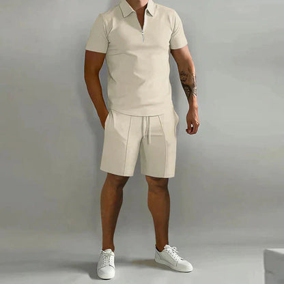 Koordinationsset | Zweiteiler | Kurzarm | Shorts-Set | Herrenbekleidung-HauteBerlin