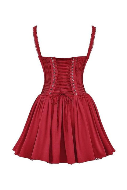 Korsettkleid - Ärmelloses Minikleid für Frauen-HauteBerlin