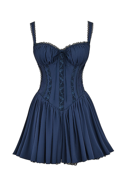 Korsettkleid - Ärmelloses Minikleid für Frauen-HauteBerlin
