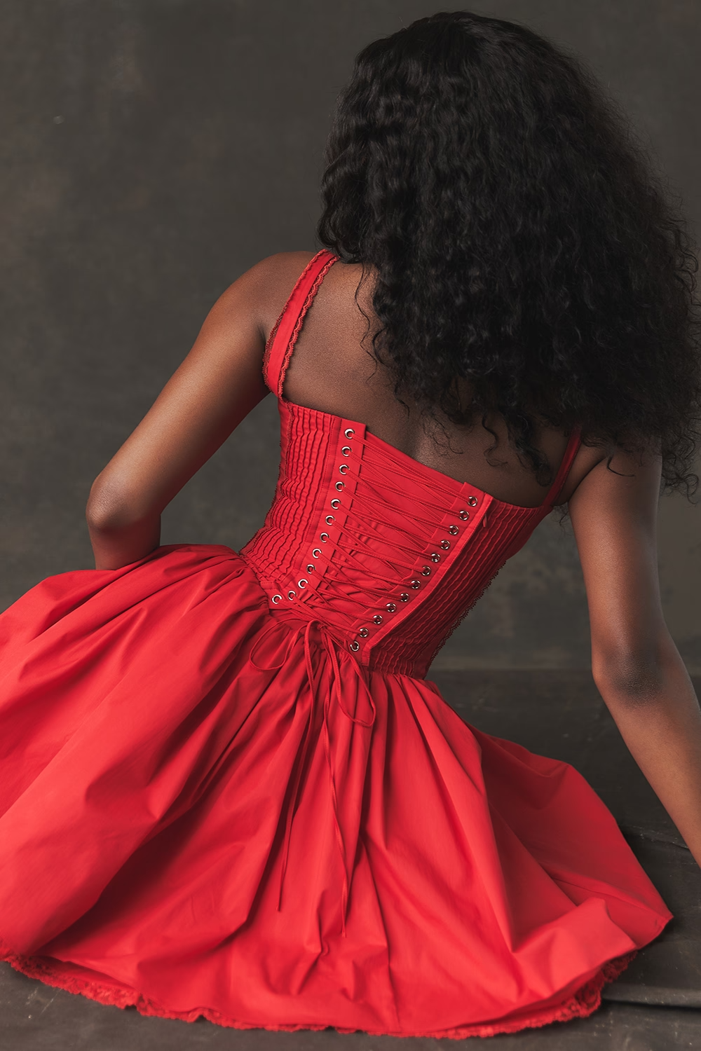 Korsettkleid - Ärmelloses Minikleid für Frauen-HauteBerlin