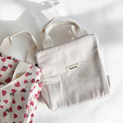 Kühltasche Klein | Isoliert aus Cordstoff | Mit Reißverschluss-HauteBerlin