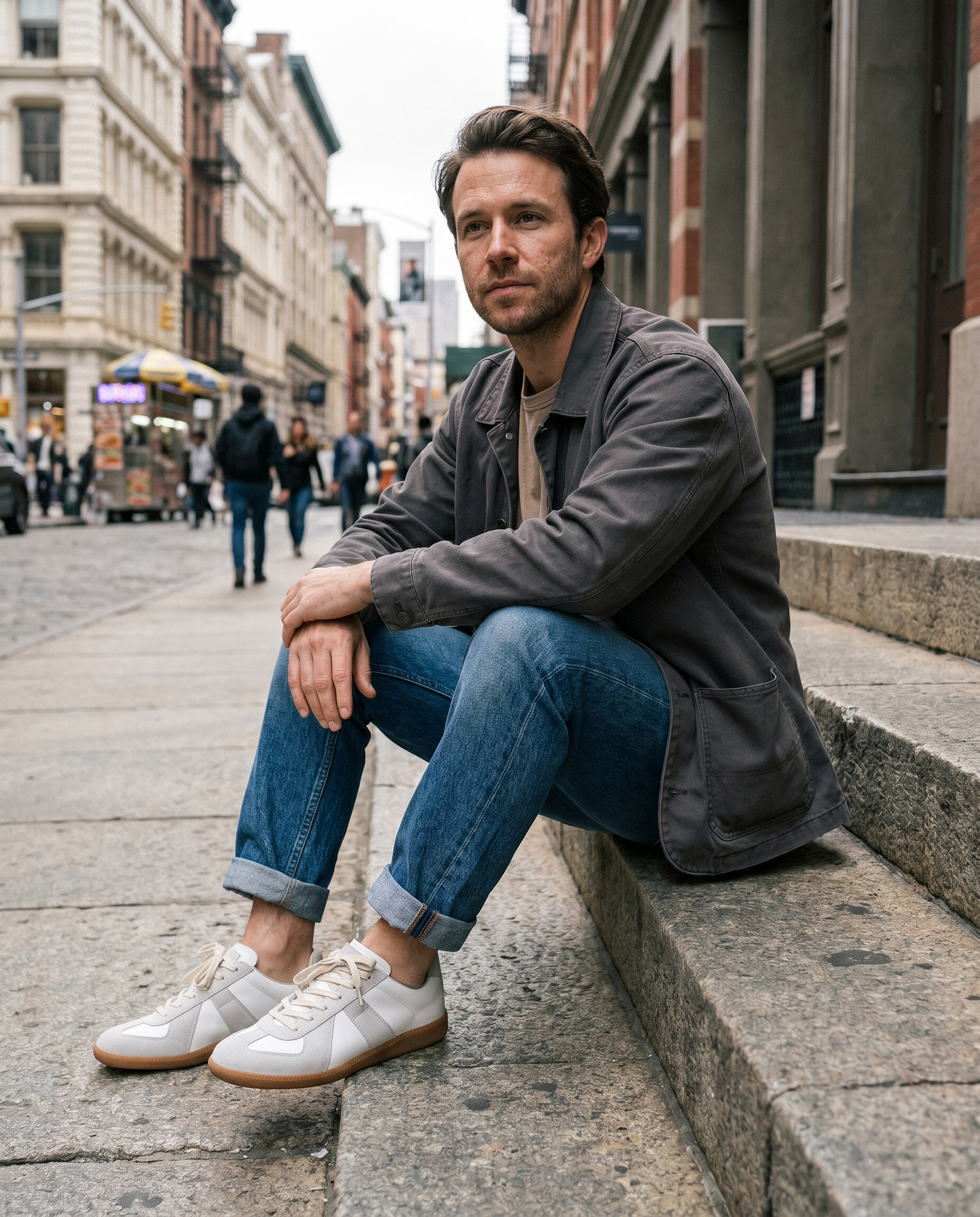 Lace-Up Sneakers - Herren Rutschfeste Freizeit Walking Sneakers-HauteBerlin