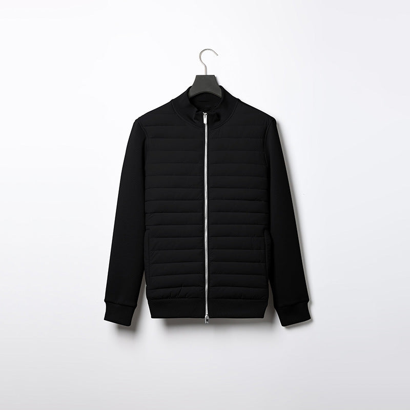 Langarm-Gilet | Reißverschluss | Gefüttert | Sommerjacke | Herrenjacke-HauteBerlin