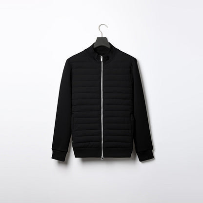 Langarm-Gilet | Reißverschluss | Gefüttert | Sommerjacke | Herrenjacke-HauteBerlin