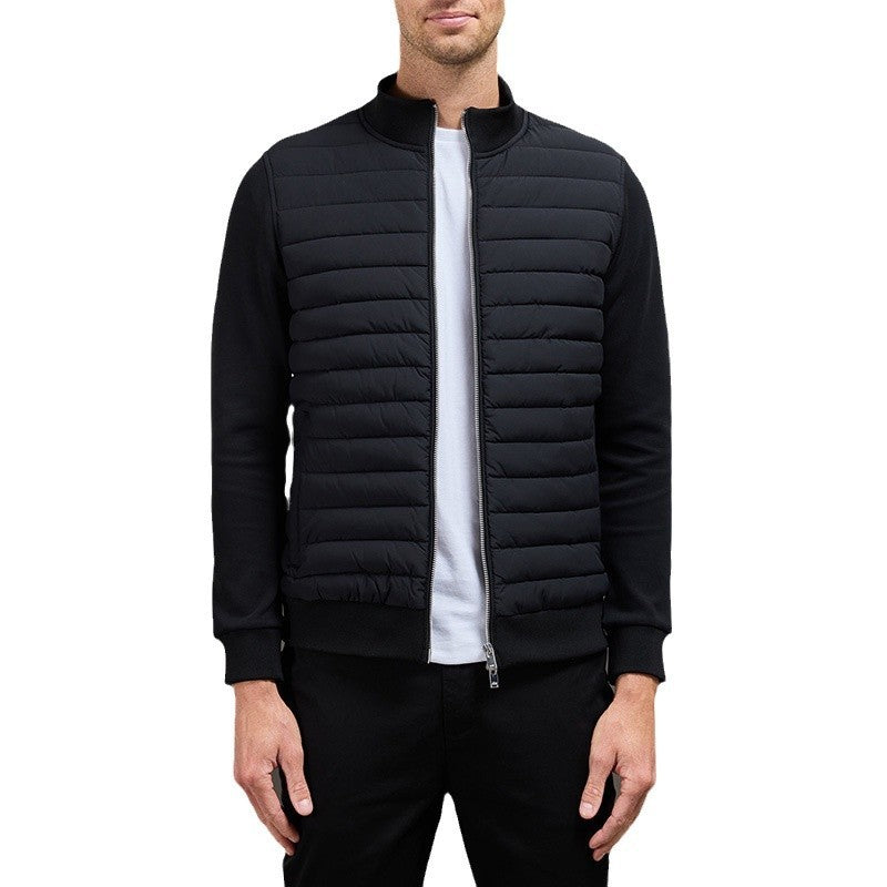 Langarm-Gilet | Reißverschluss | Gefüttert | Sommerjacke | Herrenjacke-HauteBerlin