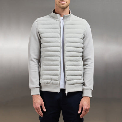 Langarm-Gilet | Reißverschluss | Gefüttert | Sommerjacke | Herrenjacke-HauteBerlin