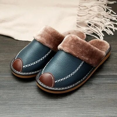 Leder Hausschuhe | Slipper | Winter | Herren Hausschuhe | Hausschuhe Herren-HauteBerlin
