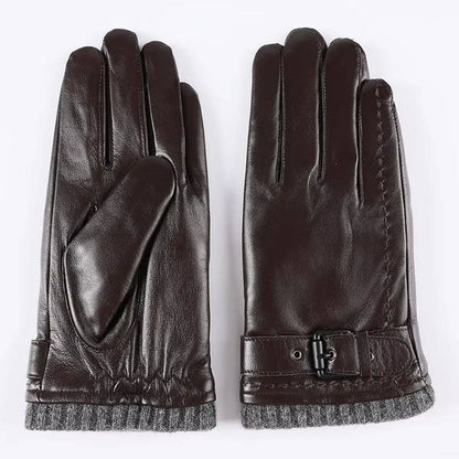 Lederhandschuhe Herren | Lammfell | Touchscreen | Wollfutter-HauteBerlin