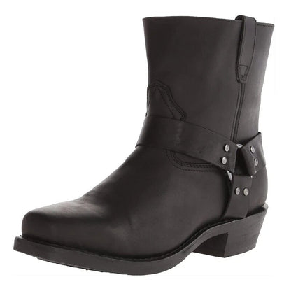 Lederstiefel | Western | Reißverschluss | Cowboystiefel | Herrenstiefel-HauteBerlin