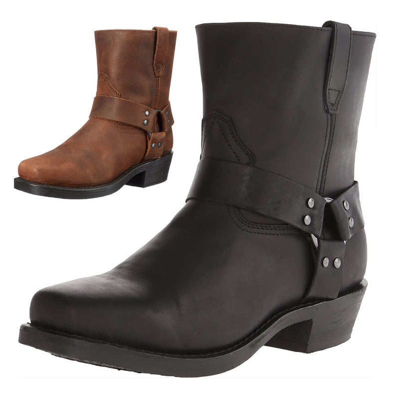 Lederstiefel | Western | Reißverschluss | Cowboystiefel | Herrenstiefel-HauteBerlin