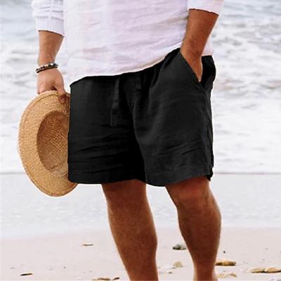 Leinen-Shorts | Lockere Passform | Kordelzug | Sommer-Shorts | Herrenshorts-HauteBerlin