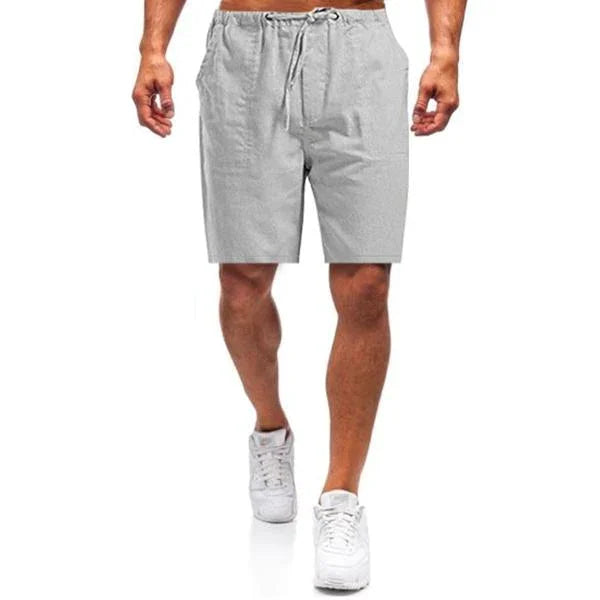 Leinen Shorts | Loose Fit | Drawstring | Sommer Shorts | Herren Shorts-HauteBerlin