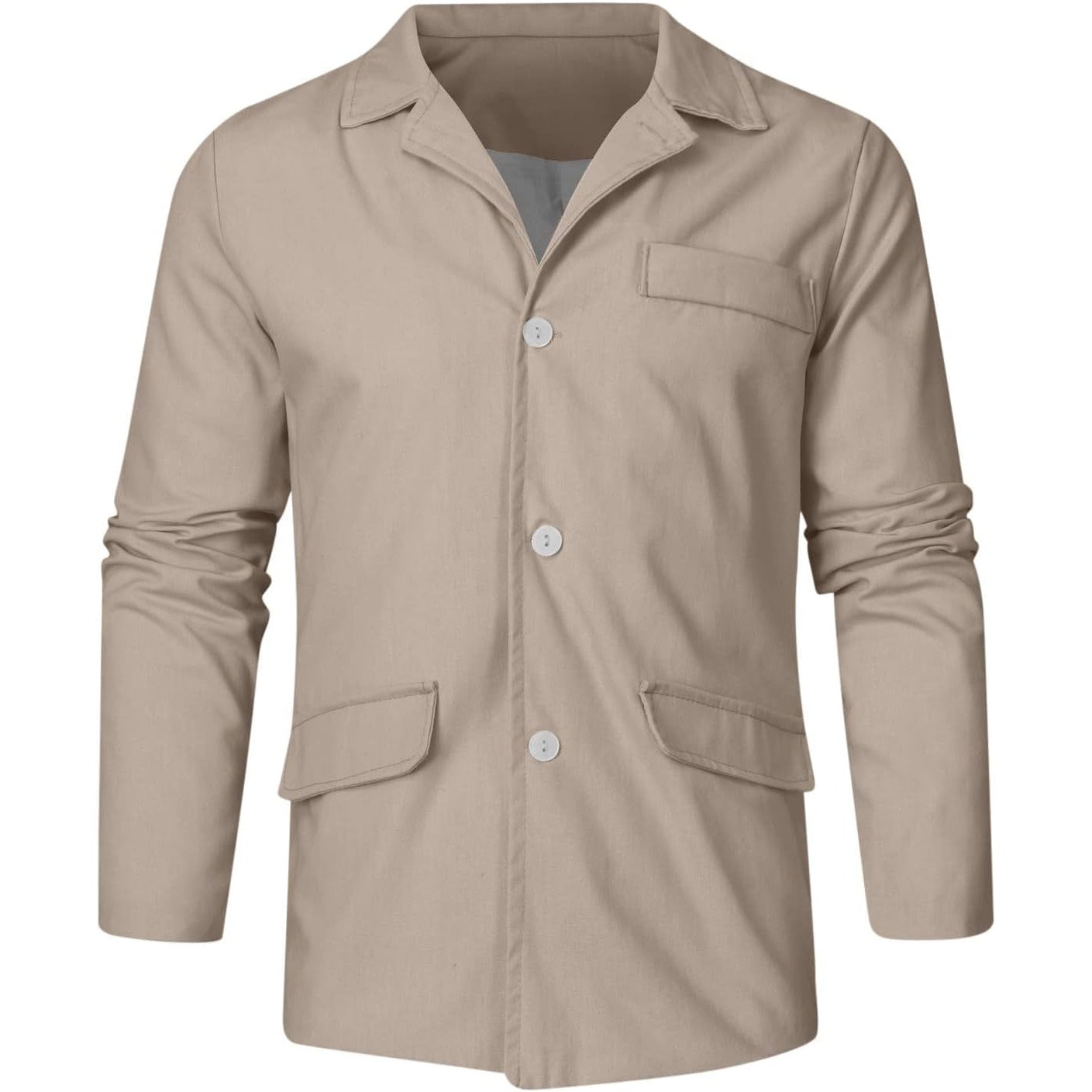 Leinenblazer - Lässig - Einreihig - Leinenjacke - Herrenblazer-HauteBerlin