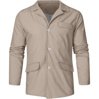 Leinenblazer - Lässig - Einreihig - Leinenjacke - Herrenblazer-HauteBerlin