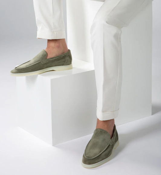 Loafer Herren – Sommerschuhe und Mokassins in Wildleder-Optik-HauteBerlin