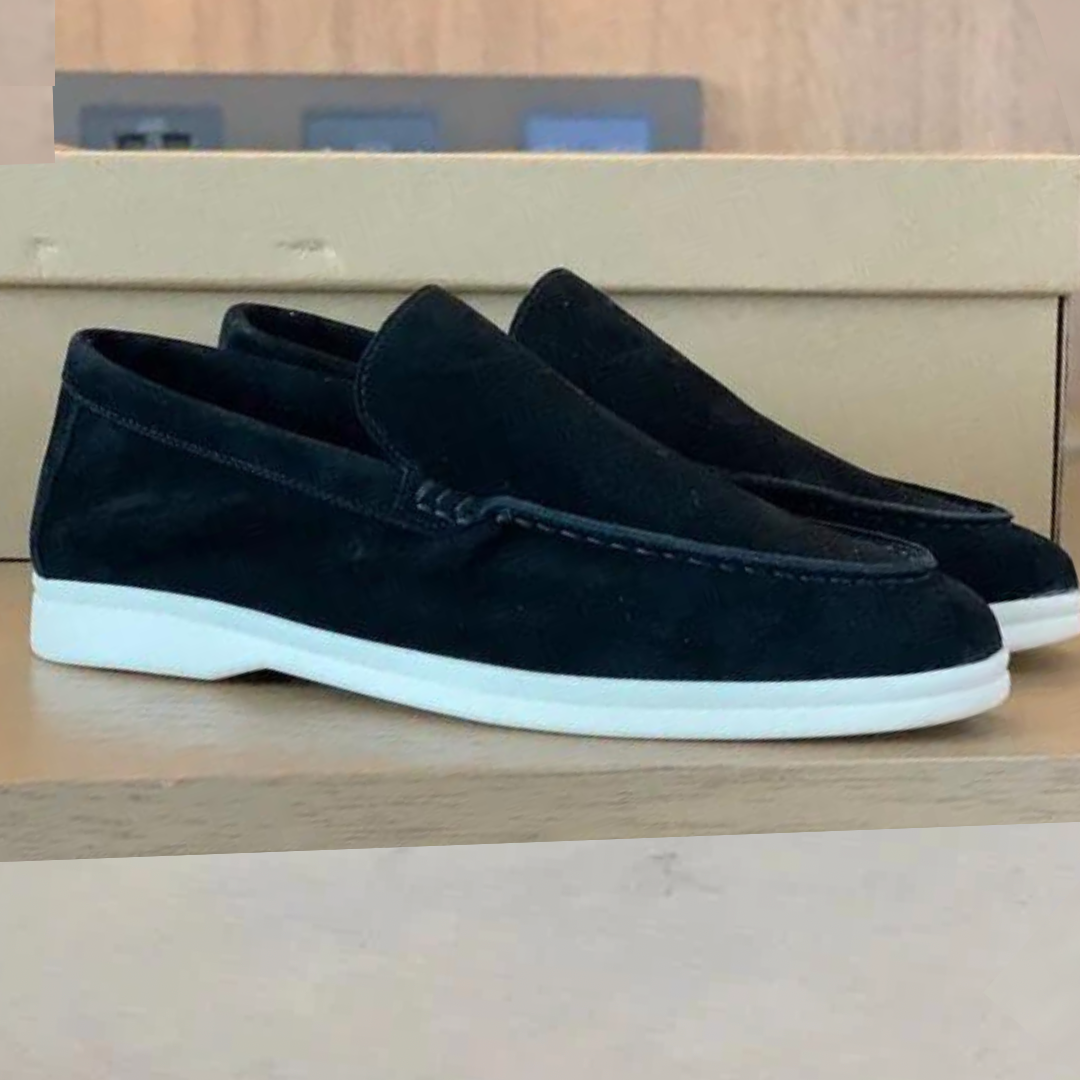 Loafer aus Wildleder – ergonomische Slip-On-Loafer aus Leder für Herren-HauteBerlin