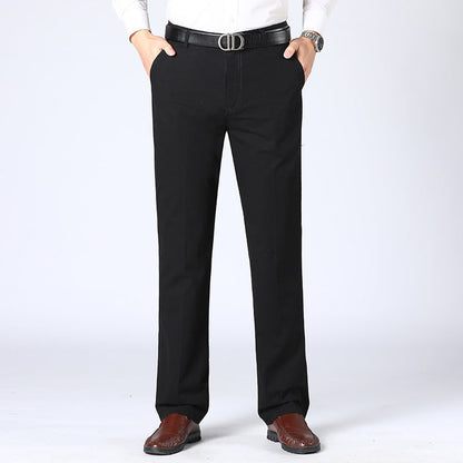 Lockere Hosen | Smart Casual | Gerader Schnitt | Anzughosen | Herrenhosen-HauteBerlin
