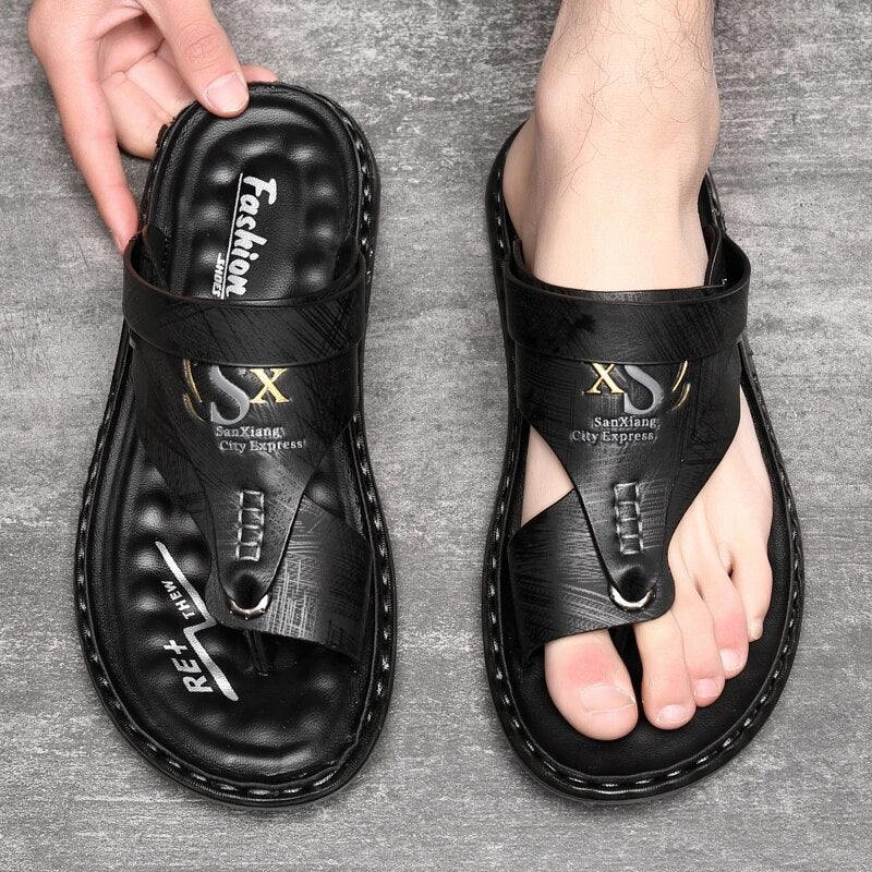 Orthopädische Sandalen - Ergonomische Schmerzlinderung für Männer Flip Flop Hausschuhe-HauteBerlin