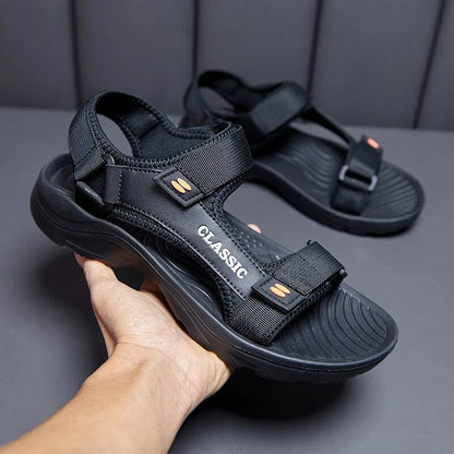 Orthopädische Sandalen Herren | Wandern und Trekking | Klettverschluss-HauteBerlin