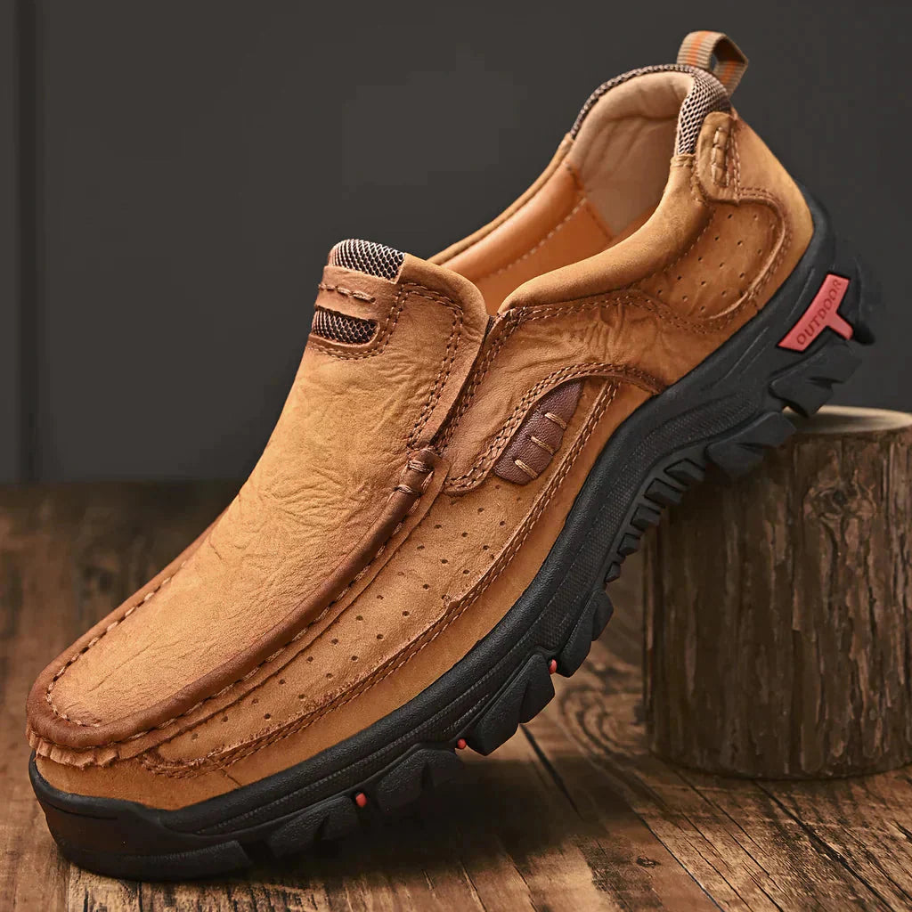Orthopädische Schuhe - Ergonomisch - Rutschfest - Slip-On Schuhe - Herrenschuhe-HauteBerlin