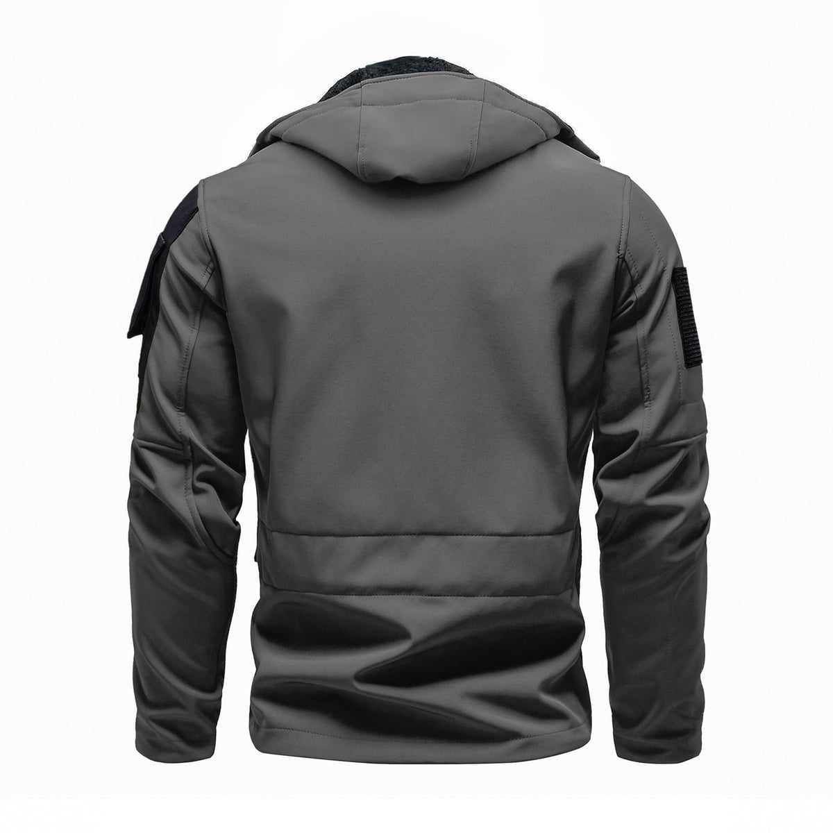 Funktionsjacke Herren – Softshelljacke mit Kapuze und Fleecefutter-HauteBerlin