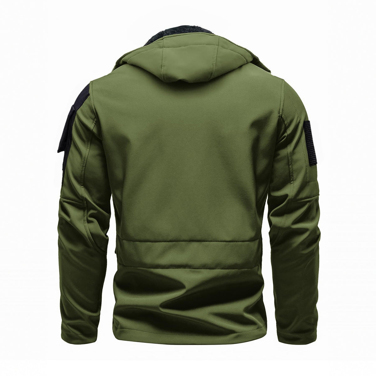 Funktionsjacke Herren – Softshelljacke mit Kapuze und Fleecefutter-HauteBerlin