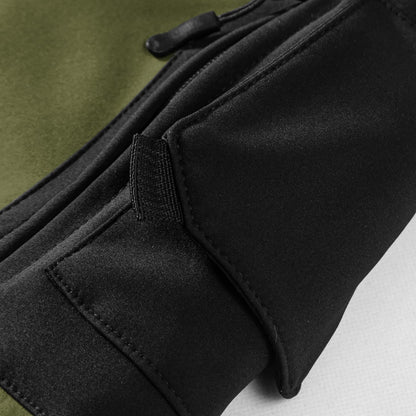 Funktionsjacke Herren – Softshelljacke mit Kapuze und Fleecefutter-HauteBerlin