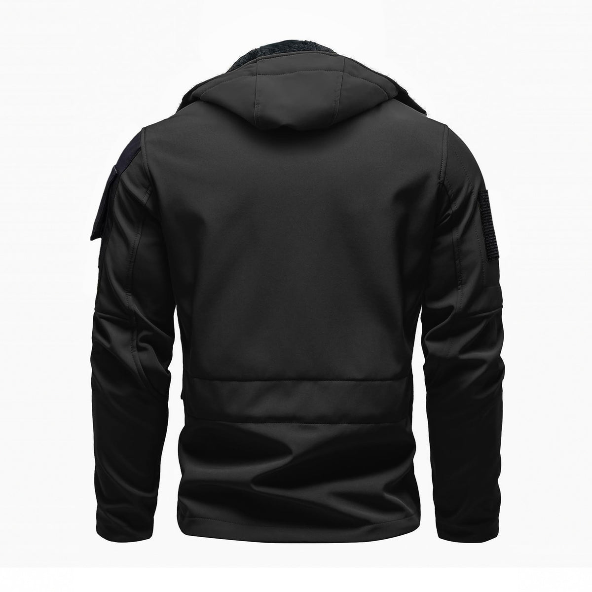Funktionsjacke Herren – Softshelljacke mit Kapuze und Fleecefutter-HauteBerlin