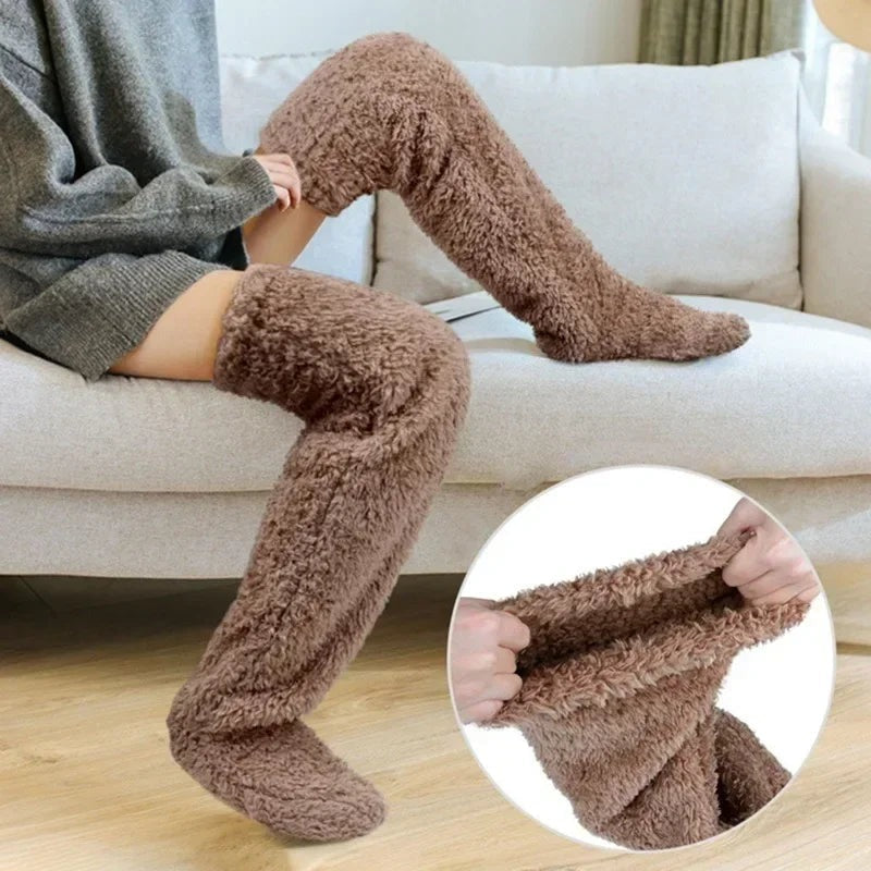 Overknee Socken Damen | Kuschelig | Lang | Sechs Farben-HauteBerlin