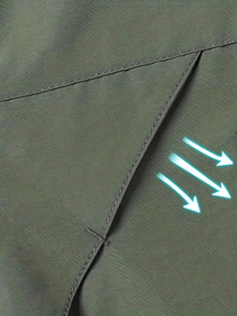 Parka Jacke | Kapuzenjacke | Wasserdicht | Windbreaker Jacke | Herrenjacke-HauteBerlin