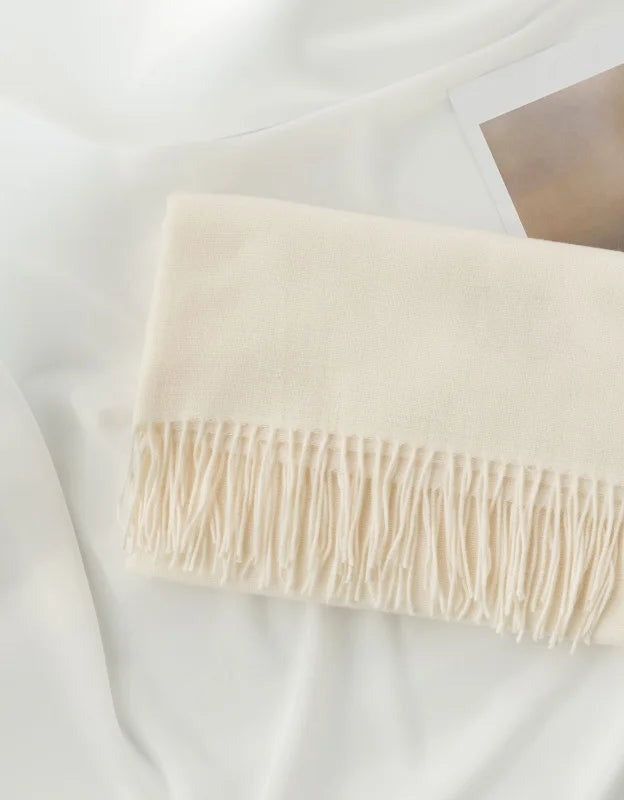 Pashmina Schal Damen | Weich | Fransen | Dreiundzwanzig Farben-HauteBerlin