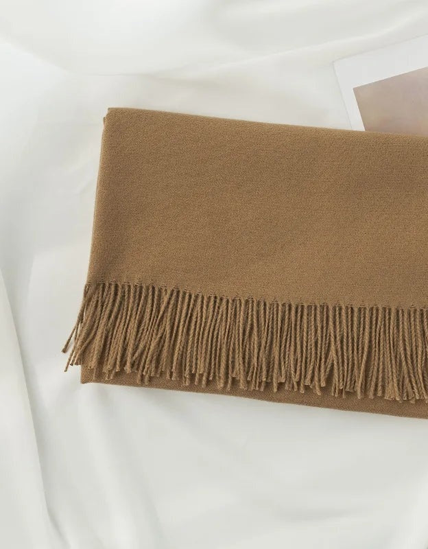 Pashmina Schal Damen | Weich | Fransen | Dreiundzwanzig Farben-HauteBerlin