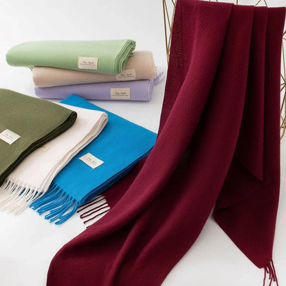 Pashmina Schal Damen | Weich | Fransen | Dreiundzwanzig Farben-HauteBerlin