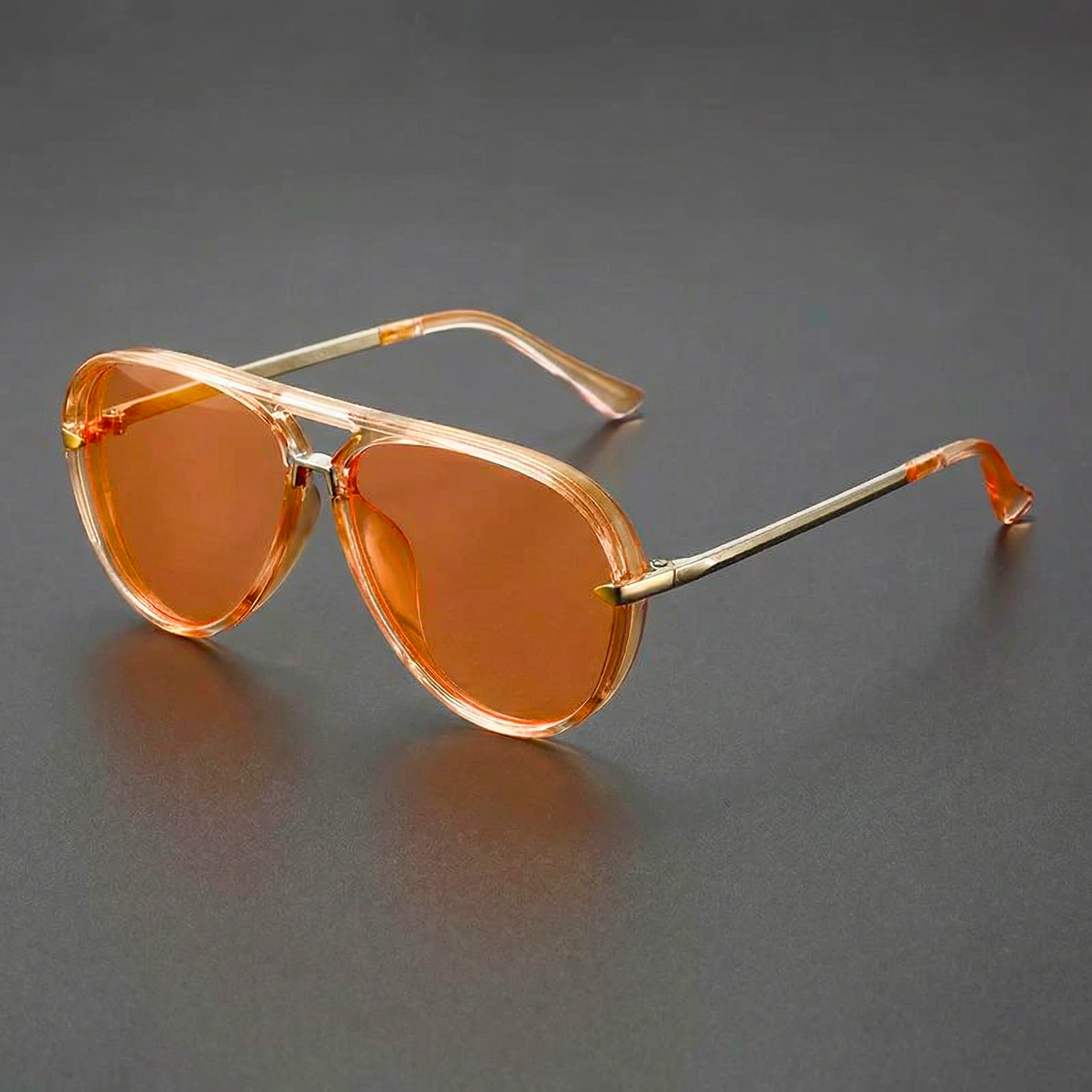 Pilotenbrille | Doppelsteg | Metallbügel | Unisex-HauteBerlin