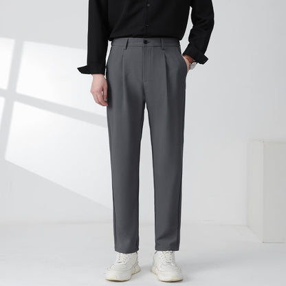 Plisseehose | Stilvoll | Gerader Schnitt | Smart-Casual-Hose | Herrenhose-HauteBerlin
