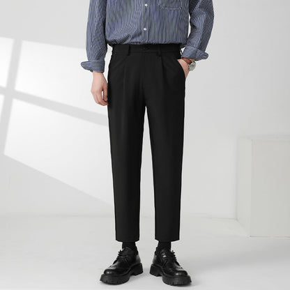 Plisseehose | Stilvoll | Gerader Schnitt | Smart-Casual-Hose | Herrenhose-HauteBerlin