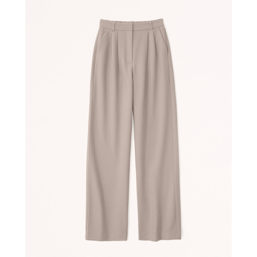 Plisseehose – Stylisch – Hohe Taille – Weite Hosenbeine – Damenhose-HauteBerlin