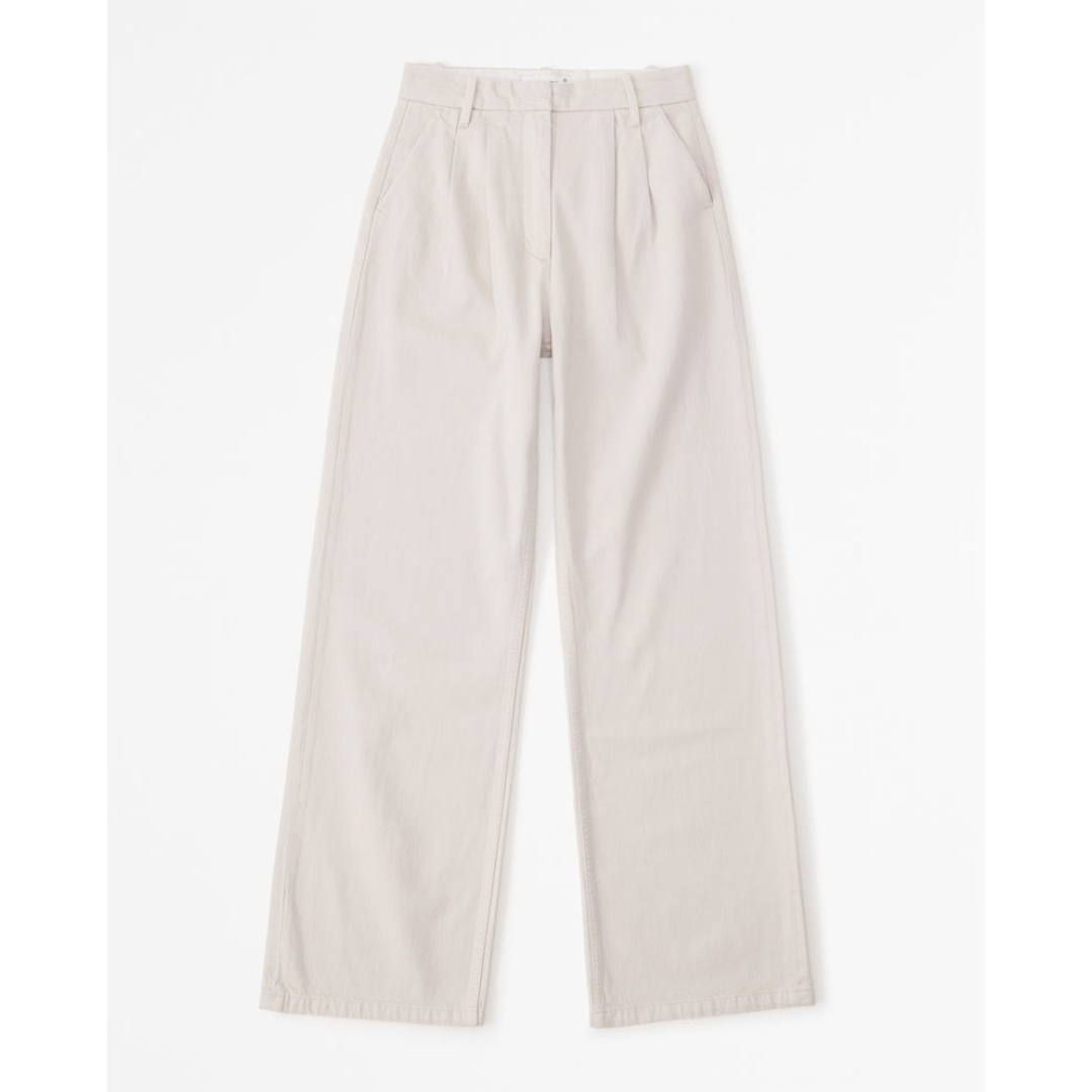 Plisseehose – Stylisch – Hohe Taille – Weite Hosenbeine – Damenhose-HauteBerlin