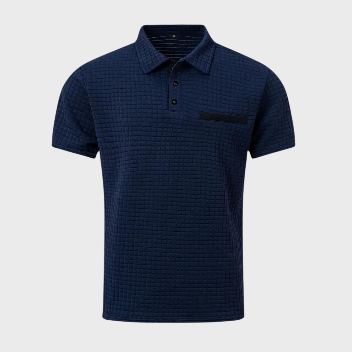 Polo-Shirt | Knopfleiste am Kragen | Brusttasche | T-Shirt mit Kragen | Polo-Shirts für Männer-HauteBerlin