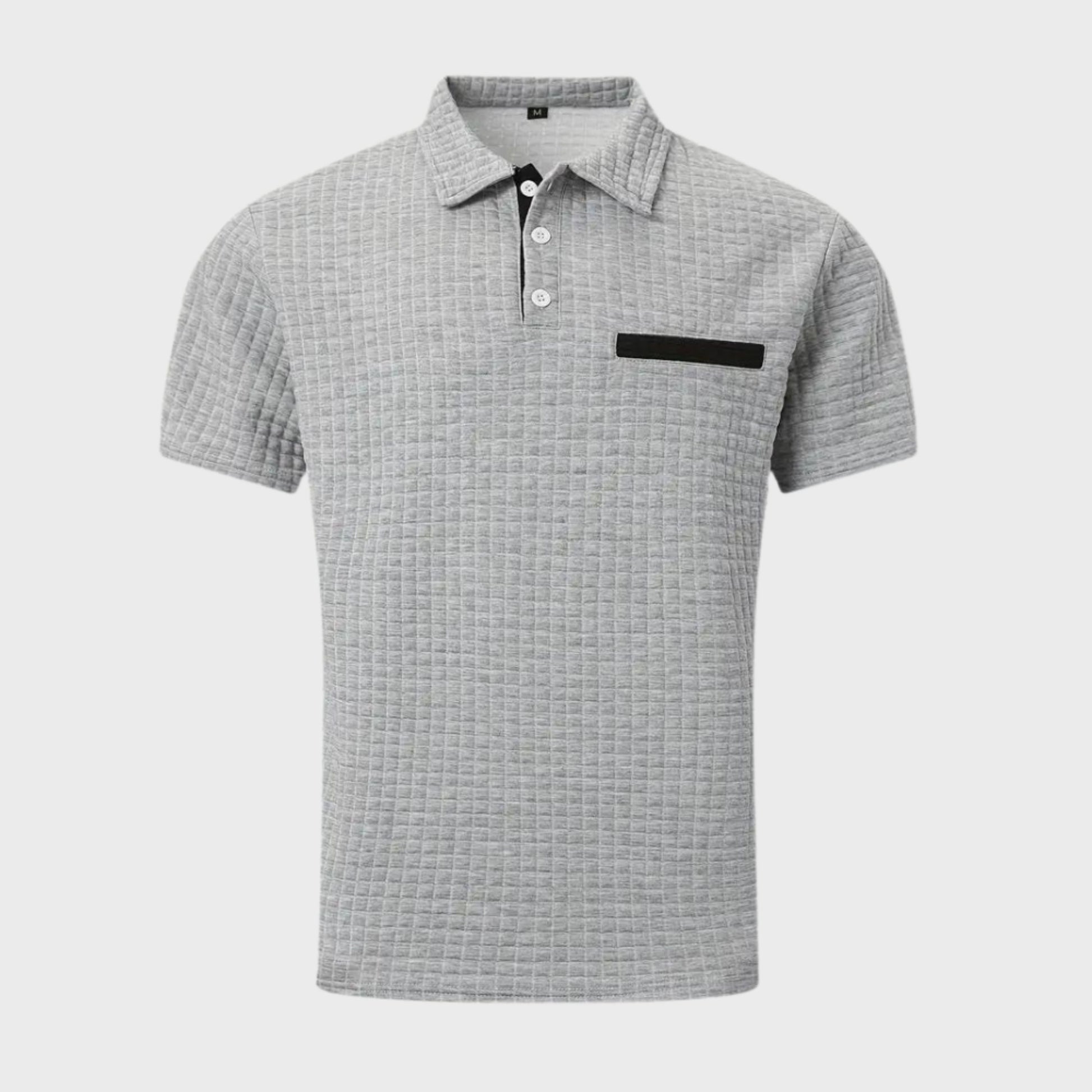 Polo-Shirt | Knopfleiste am Kragen | Brusttasche | T-Shirt mit Kragen | Polo-Shirts für Männer-HauteBerlin
