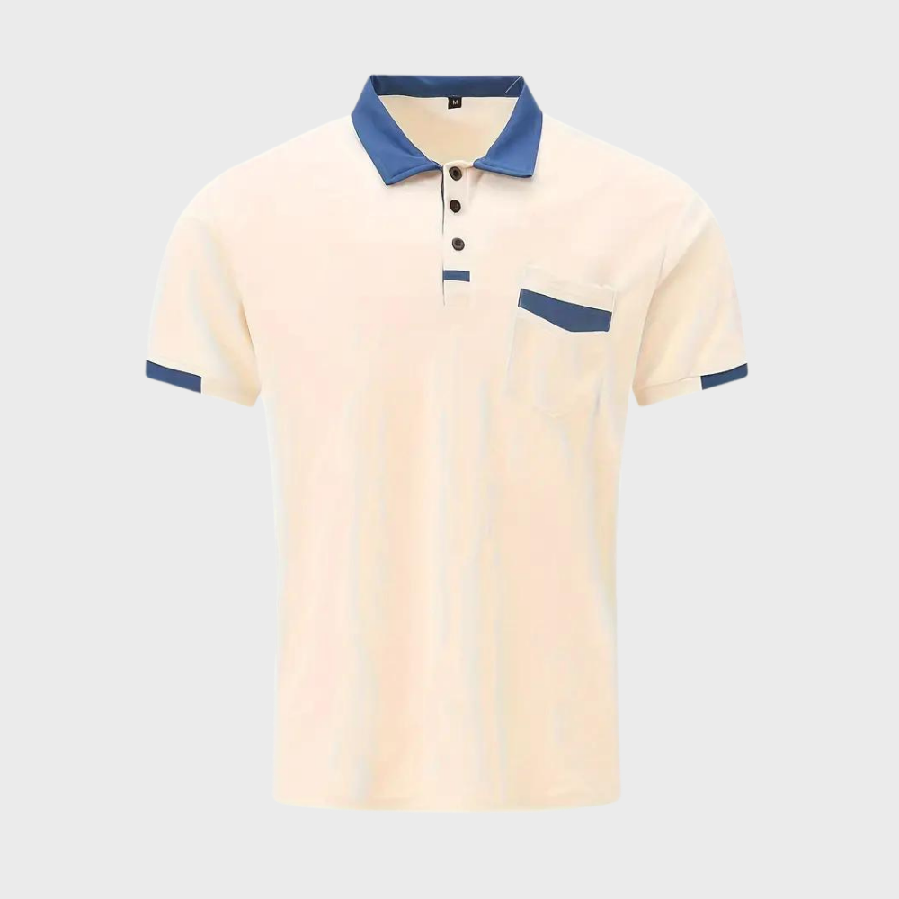 Polo-Shirt | Kurzarm | Knopfleiste | Kragen-T-Shirt | Herrenhemden-HauteBerlin