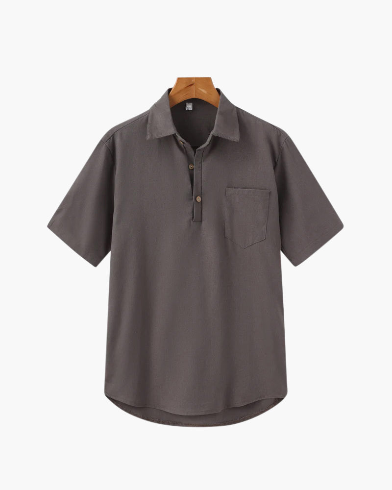 Polo-Shirt | Kurzarm | Mit Kragen | Sommerhemd | Herren-Polo-Shirt-HauteBerlin