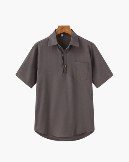 Polo-Shirt | Kurzarm | Mit Kragen | Sommerhemd | Herren-Polo-Shirt-HauteBerlin