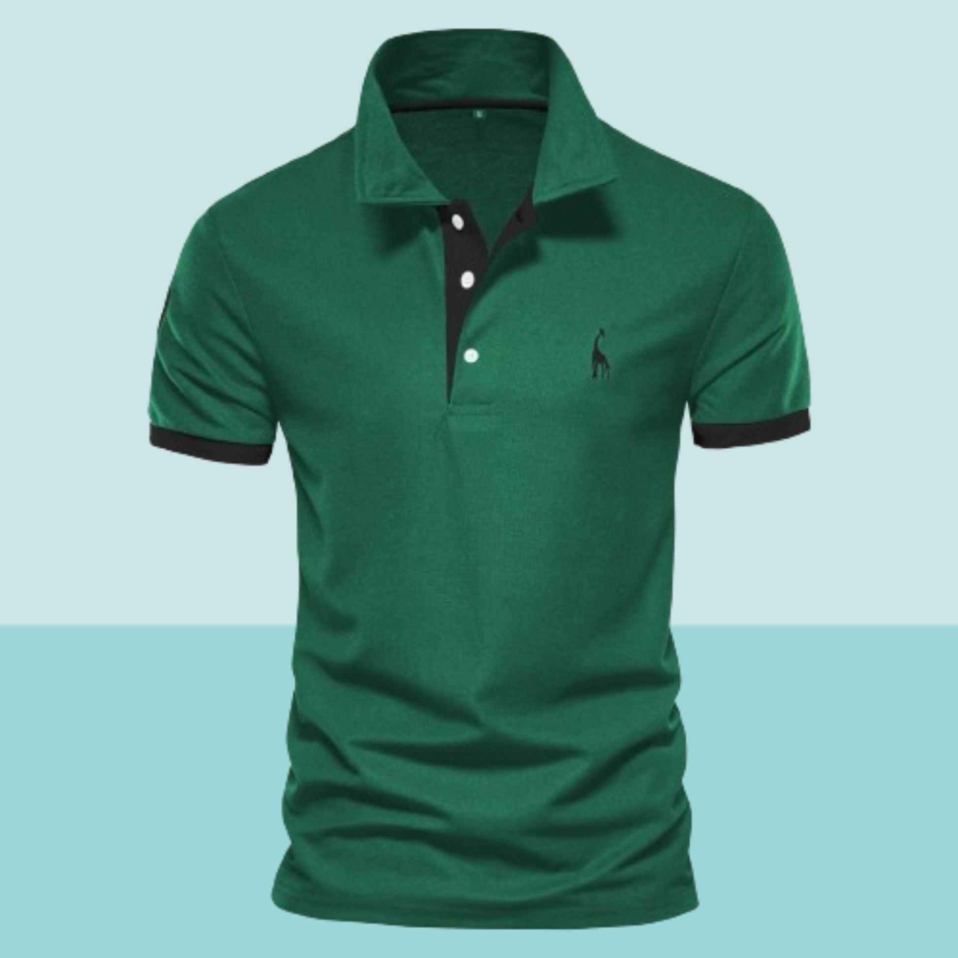 Polo T-Shirt - Atmungsaktiv - Knopfleiste - T-Shirt mit Kragen - Herren-Polo-Shirts-HauteBerlin