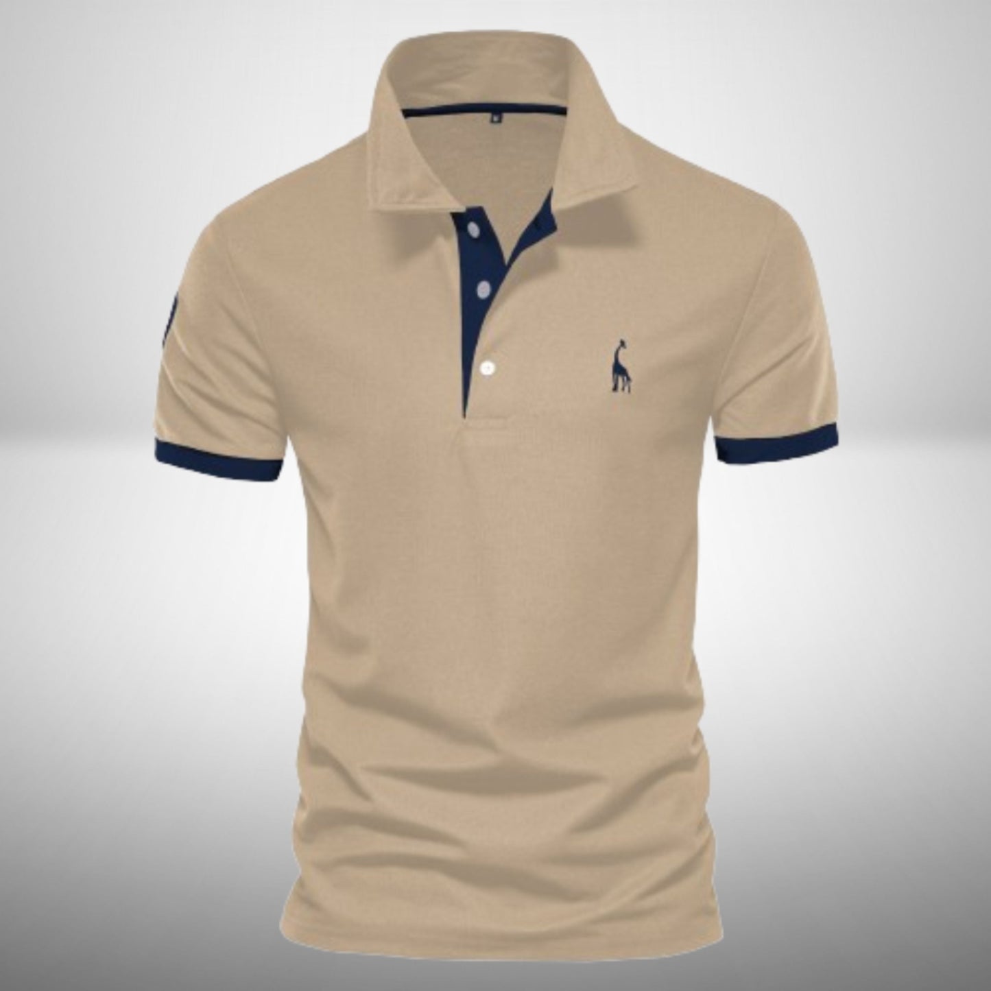 Polo T-Shirt - Atmungsaktiv - Knopfleiste - T-Shirt mit Kragen - Herren-Polo-Shirts-HauteBerlin