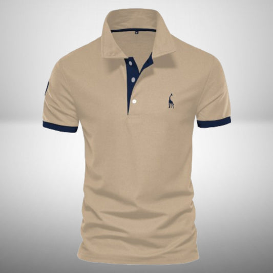Polo T-Shirt - Atmungsaktiv - Knopfleiste - T-Shirt mit Kragen - Herren-Polo-Shirts-HauteBerlin
