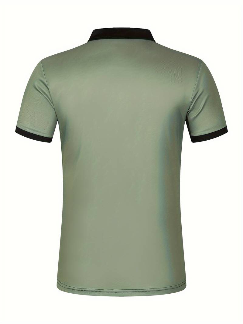 Polo T-Shirt | Gestreift | Kurzarm | Poloshirts | Herrenhemden-HauteBerlin