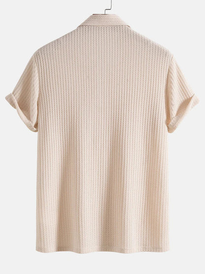 Polo-T-Shirt – Herren-T-Shirt mit Kragen, Knopfleiste und kurzen Ärmeln-HauteBerlin