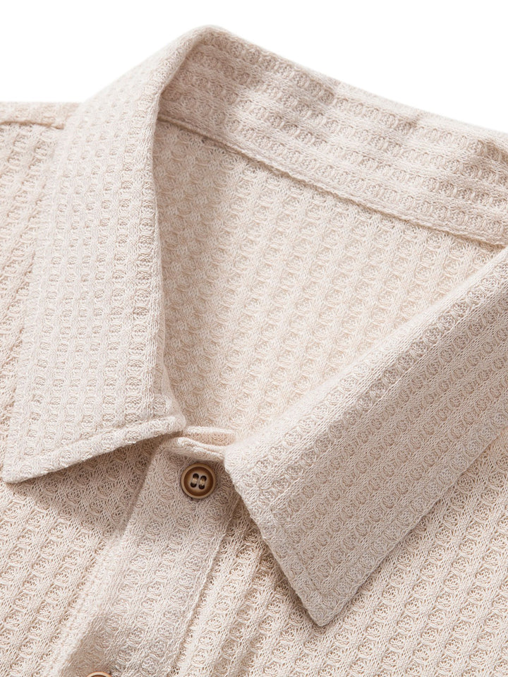Polo-T-Shirt – Herren-T-Shirt mit Kragen, Knopfleiste und kurzen Ärmeln-HauteBerlin